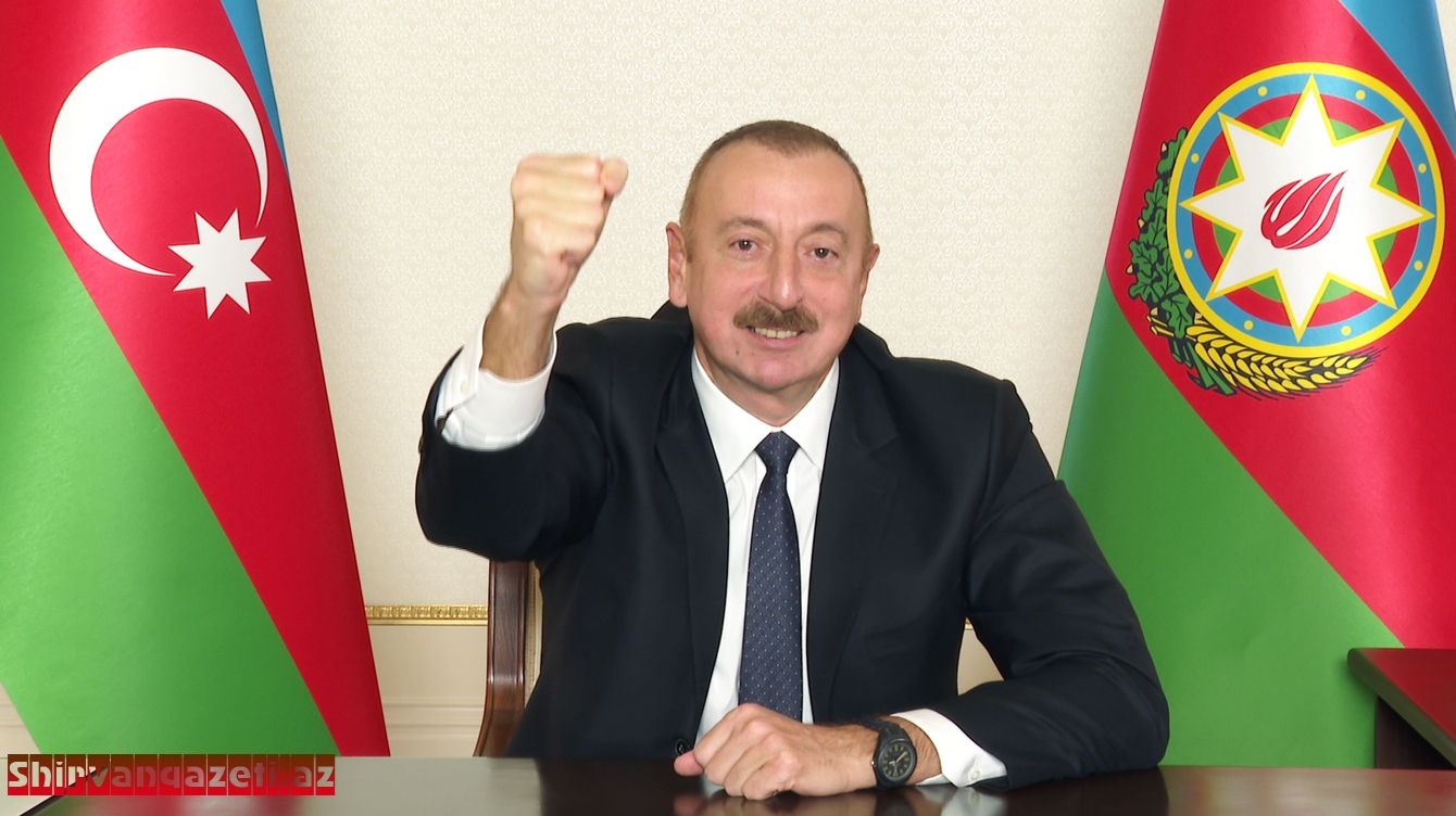 Prezident İlham Əliyev xalqa müraciət edib: Qarabağ Azərbaycandır!