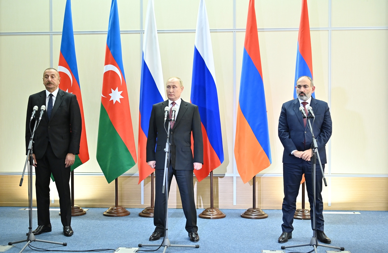 26 noyabr tarixində Rusiyanın Soçi şəhərində təşkil olunmuş görüş zamanı Prezident İlham Əliyev çıxış etdi.