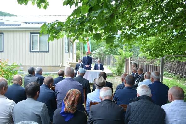 Şamaxıda səyyar qəbul: Birinci və İkinci Çağan kəndlərinin inkişafı müzakirə olundu