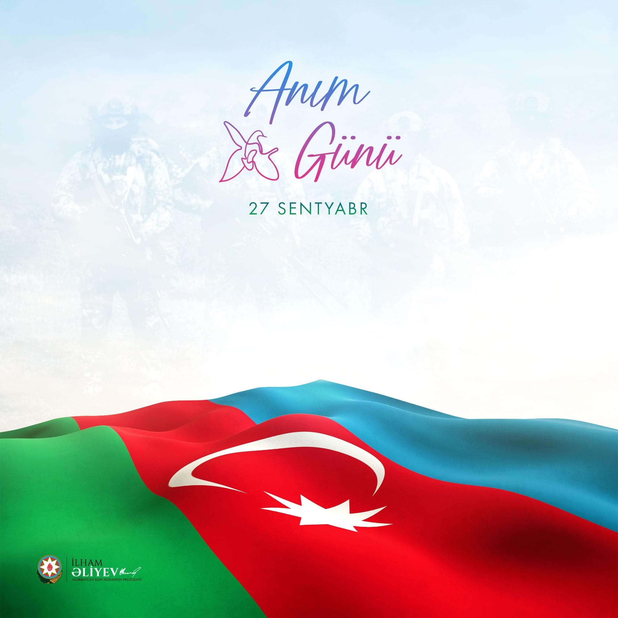 27 Sentyabr – Anım Günü: Şəhidlərimizi ehtiramla yad edirik