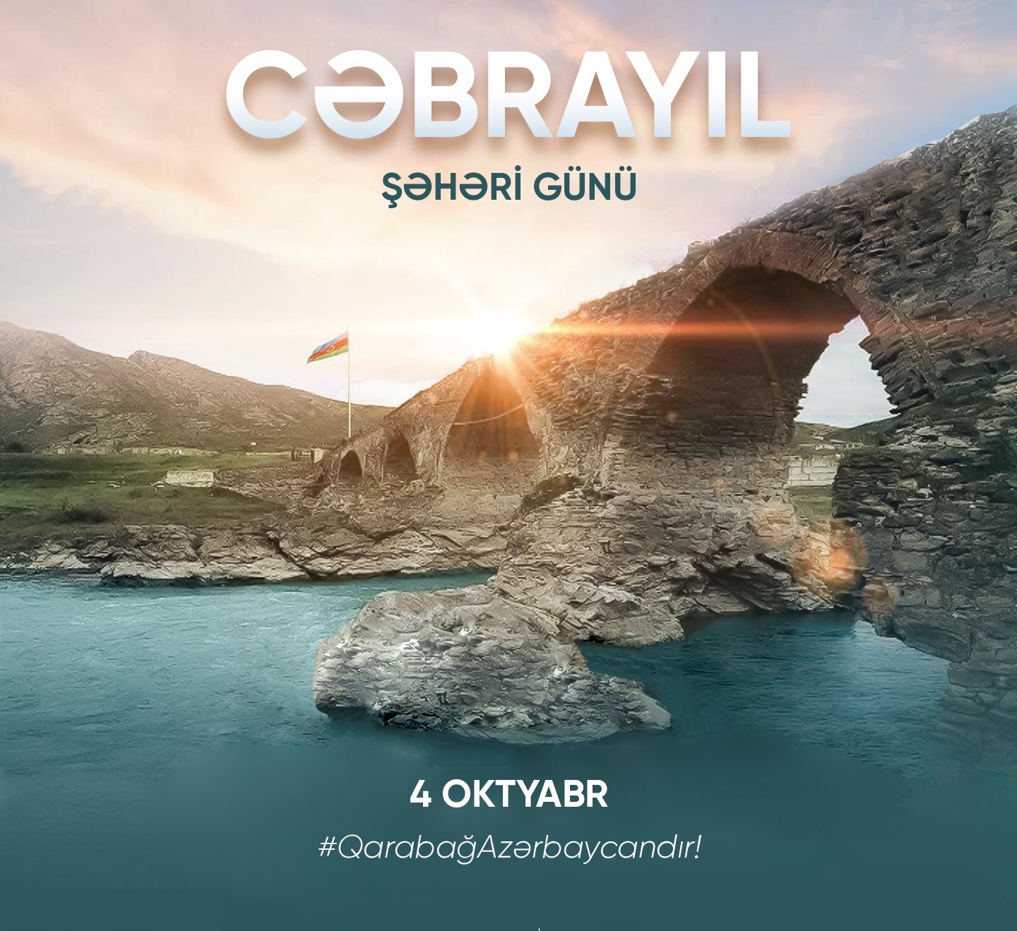 4 Oktyabr Cəbrayıl şəhəri günüdür