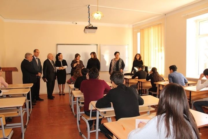 Azərbaycan Dövlət Pedaqoji Universitetinin Şamaxı filialında bir gün
