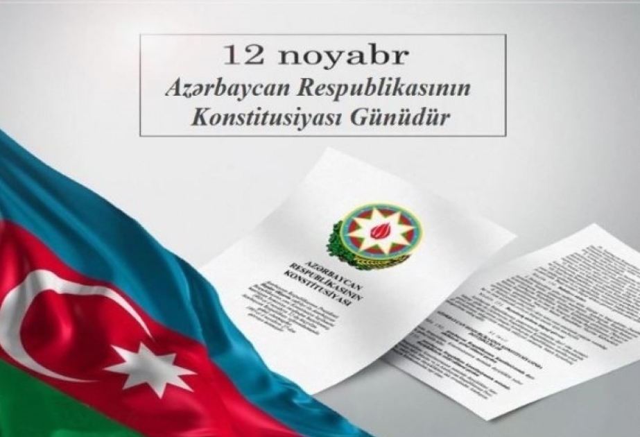 12 Noyabr  Azərbaycan Respublikasının Konstitusiya Günüdür