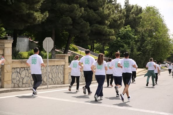 Rayonda “Sağlamlığa Doğru Qaç!” adlı qaçış layihəsinin növbəti mərhələ yarışı keçirilib