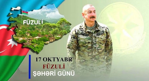 17 Oktyabr – Füzuli şəhəri günü