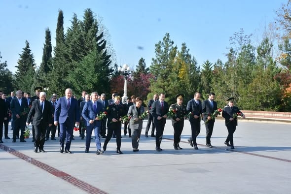 Şamaxıda Zəfər Günü təntənə ilə qeyd olunub