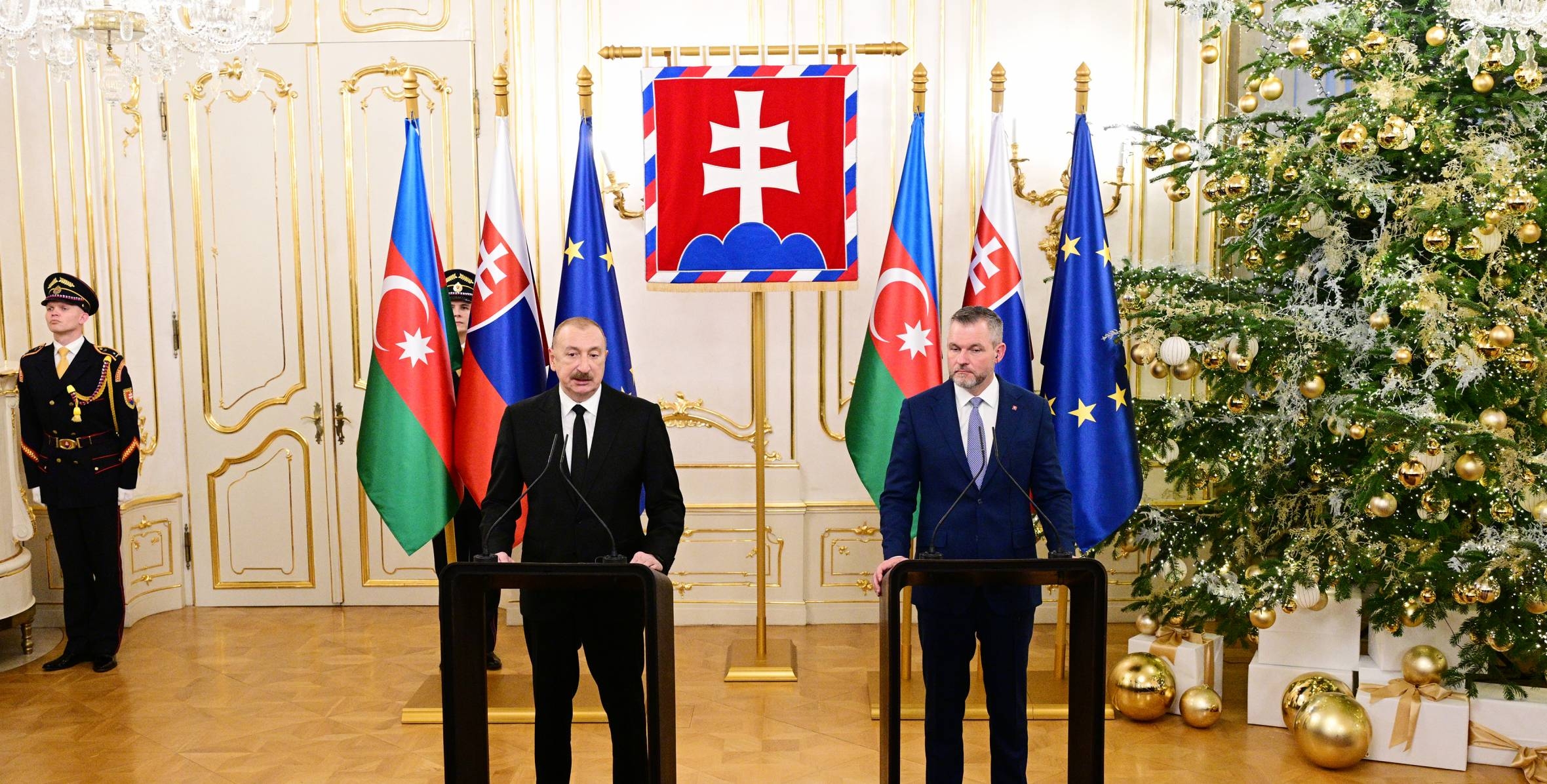 Prezident İlham Əliyev:   “Azərbaycan–Slovakiya münasibətləri dostluq və strateji tərəfdaşlıq səviyyəsindədir”