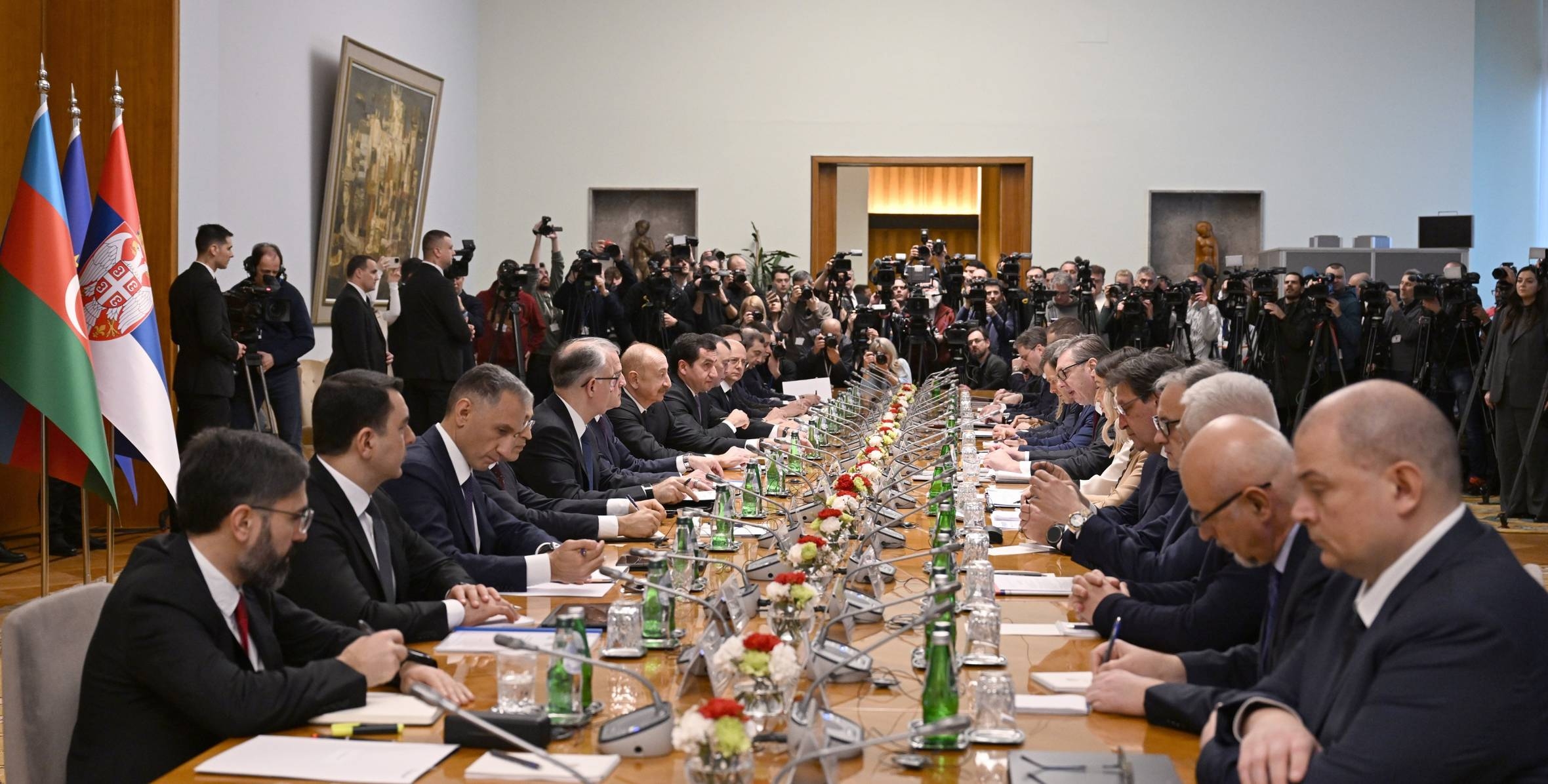 Azərbaycan və Serbiya arasında Strateji Tərəfdaşlıq Şurasının 1-ci iclası keçirilib