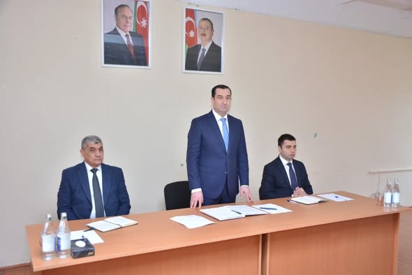 Şamaxı rayonunun Sabir qəsəbəsində səyyar qəbul keçirilib