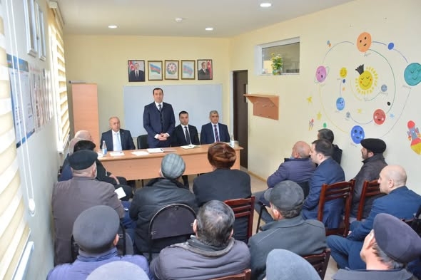 Şamaxıda Çöl Göylər və Ovçulu kəndlərində səyyar qəbul görüşləri keçirilmişdir