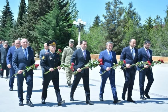 Şamaxıda Ümummilli Lider Heydər Əliyevin 103-cü ildönümü ehtiramla yad edilib