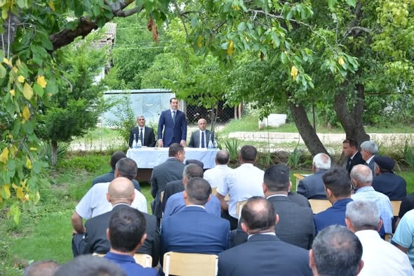 Şamaxı RİH başçısının növbəti səyyar qəbulu Talışnuru kənd sakinləri ilə keçirilib