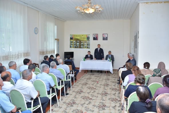 Şamaxı RİH başçısının növbəti səyyar qəbulu Nağaraxana kəndində keçirilib 
