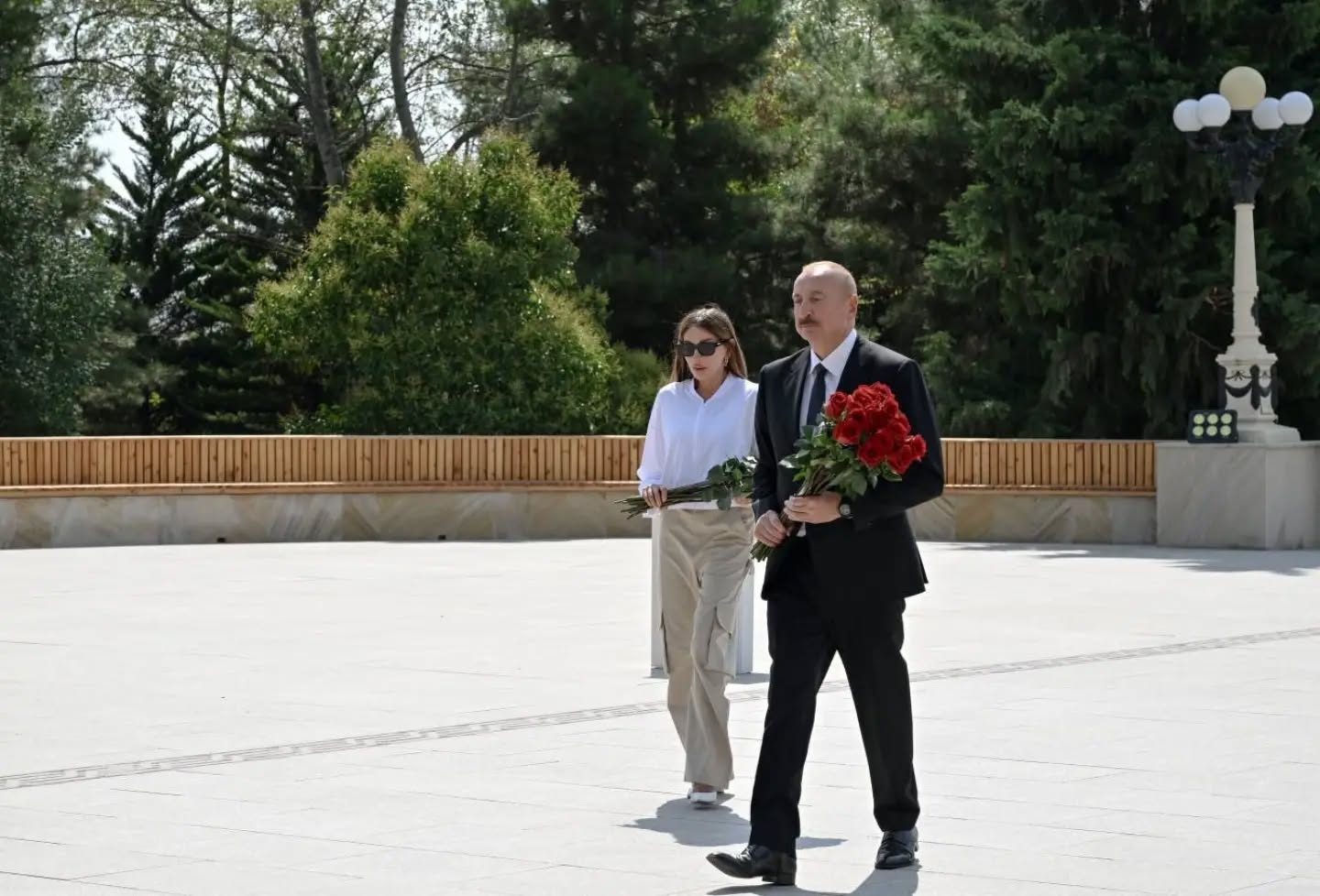 Azərbaycan Respublikasının Prezidenti İlham Əliyev və birinci xanım Mehriban Əliyeva sentyabrın 17-də Şamaxı rayonuna səfər ediblər.