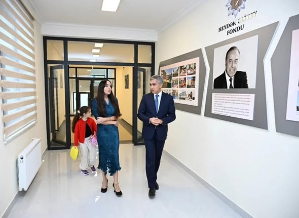 Şamaxı şəhərində Xınıslı körpələr evi-uşaq bağçasının açılışı olub