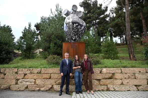 Leyla Əliyeva Şamaxıda "Capybara Azerbaijan" fermasında olub